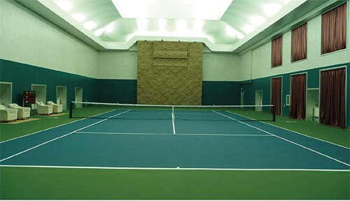 硅pu网球场施工