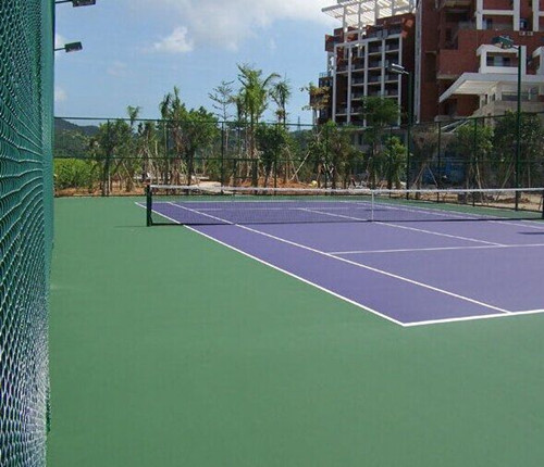 硅pu网球场施工